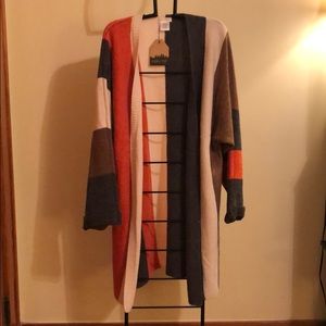 Long Striped Comfy Sweater